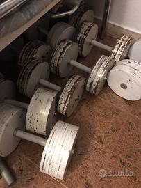 Attrezzi palestra pesi