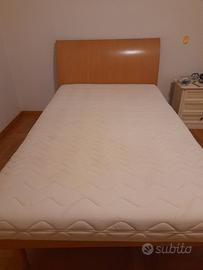 letto una piazza e mezzo con materasso