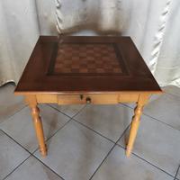 scacchiera in legno massello