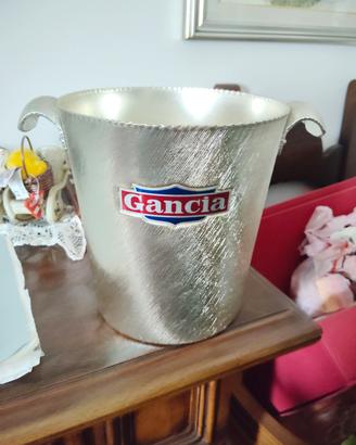 Secchiello Ghiaccio Vintage Gancia anni 70 