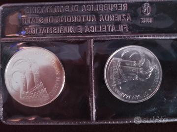 monete argento san marino 