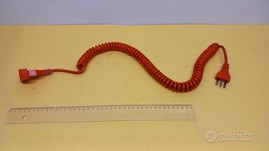 Cavo prolunga spiralato arancione, prolunga per el