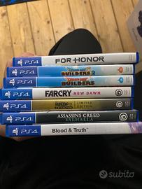 Lotto 7 Giochi PS4 - Dragon Quest AC Valhalla VR