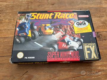 STUNT RACE FX - SUPER NINTENDO SNES