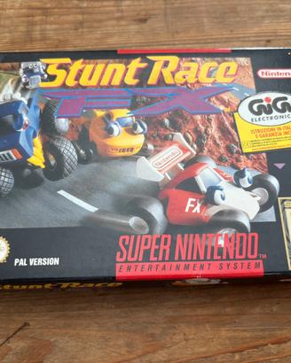 STUNT RACE FX - SUPER NINTENDO SNES
