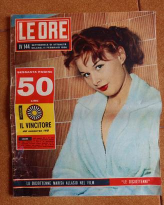 Le ore  Marisa Allasio 1956