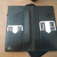 Valextra portafoglio da uomo in pelle colore nero