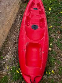 Canoa due posti rigida inaffondabile