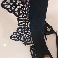 Fascia cintura in camoscio 