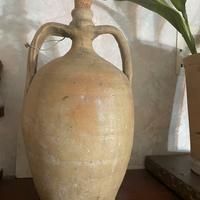 2 Anfore e 1 vaso di terracotta vintage