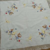 Pasqua. Telerie Vintage. Tovaglietta. Centrotavola