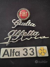 Loghi Alfa Romeo, Lancia ,Fiat