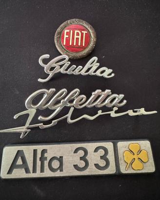 Loghi Alfa Romeo, Lancia ,Fiat