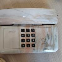 Telefono fisso effetto marmo