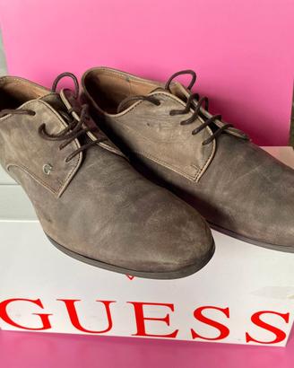 Scarpe Uomo Guess n. 41 pelle classiche marrone
