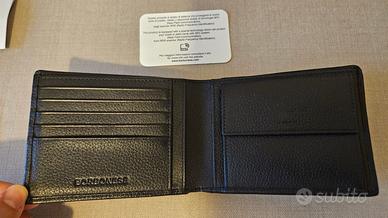 Portafoglio uomo Borbonese pelle nera RFID - NUOVO