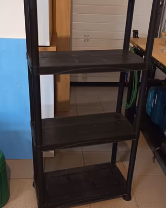 scaffale plastica 
