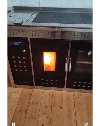 Stufa termocucina pellet