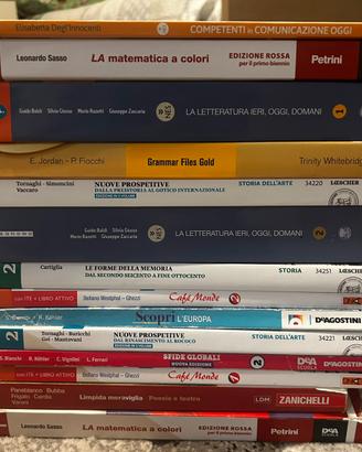 Libri vari superiori 1/2/3/4
