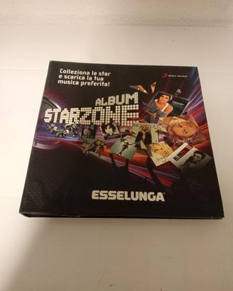 Album figurine Esselunga Starzone musica cantanti 