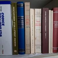 Lotto 10 Libri Giuridici anni '50 '60 '70 DIRITTO