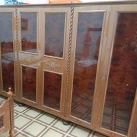 Armadio 6 ante Radica di noce