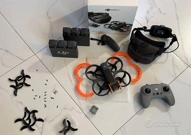DJI Avata 2 + Goggles N3 + RC Motion 3 + 6 batteri