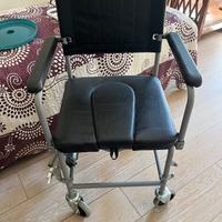 Sedia rotelle doccia wc