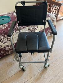 Sedia rotelle doccia wc