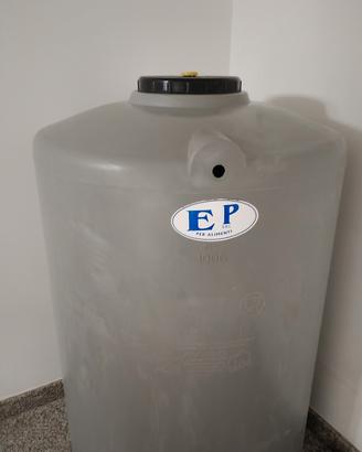 Cisterna Acqua 1000 Litri Verticale