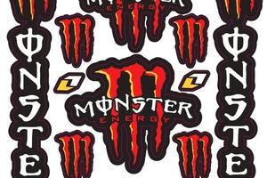 adesivi monster