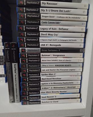 Lotto 118 giochi playstation 2