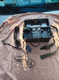 telefono tedesco da campo in bachelite 