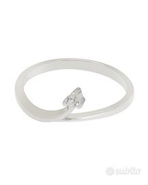 Anello solitario 0,03ct