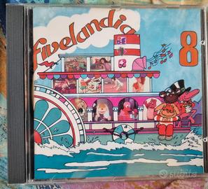 Fivelandia 8 CD 1990 Originale Cristina D'Avena