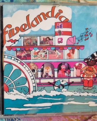 Fivelandia 8 CD 1990 Originale Cristina D'Avena