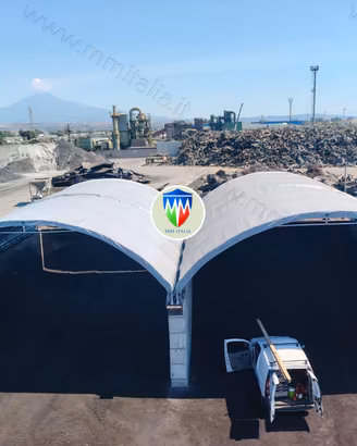 Coperture su Container Arco Igloo MM Italia