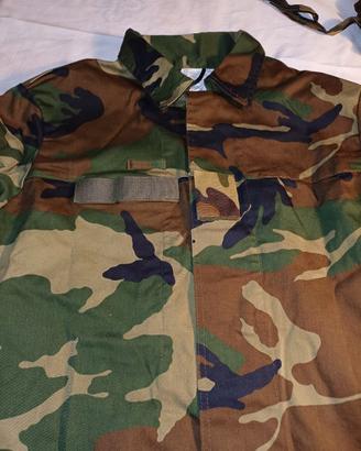 Giacca mimetica "woodland" ex nato taglia  48 R