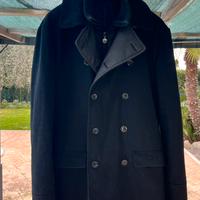 Giaccone nero Emporio Armani