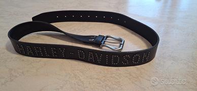 Cintura Uomo in pelle nera Harley Davidson