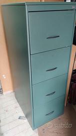 Schedario Vintage in metallo