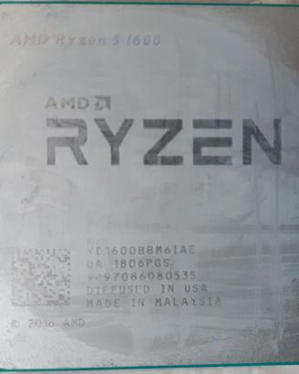 Processore AMD Ryzen 5 1600 3.2 GHz Hexa-Core AM4