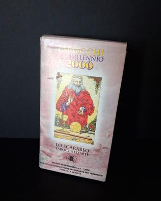 Carte Tarot del Millenio 2000 Lo Scarabeo  mazzo e