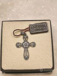 Ciondolo croce in argento 925