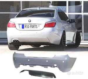 PARAURTI POSTERIORE BMW E60 03-07 LOOK M PDC