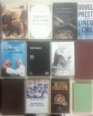 Libri a scelta {A 25} Narrativa, copertina Rigida