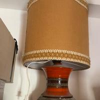 Lampada da tavolo vintage in ceramica “Fat Lava"