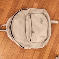 zaino in pelle bianca eastpak