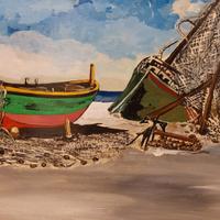 QUADRO AD OLIO – ARTISTA PIERO PIRANDELLO