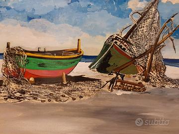 QUADRO AD OLIO – ARTISTA PIERO PIRANDELLO